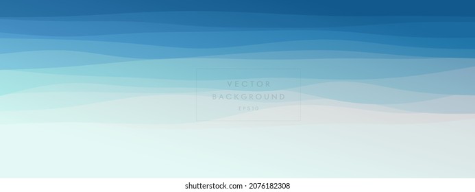 abstrakte Wellenlinie geometrische minimalistische moderne Farbverlauf-Hintergrund kombiniert Farben. Trendy Vorlage für Broschüren Visitenkarten Landing Page Website. Vektorgrafik eps10