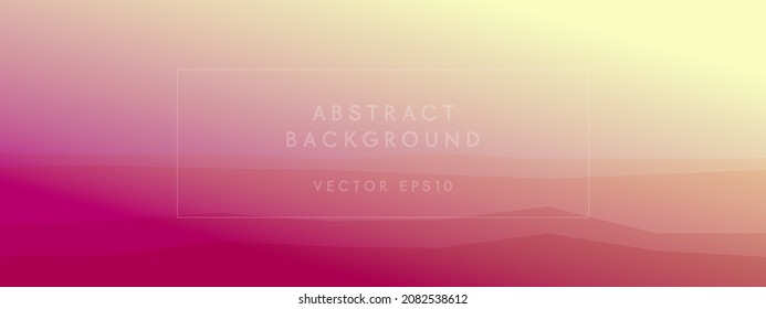 abstract wave fluid line geometric minimalistic modern gradient background combined bright colors. Trendy template for brochure business card landing page website. vector illustration eps10.