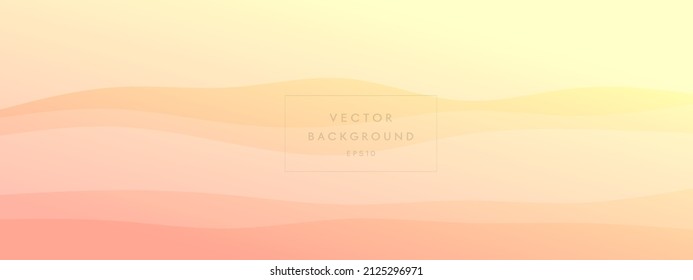 abstract wave fluid line geometric minimalistic modern gradient  background combined pastel colors. Trendy template for brochure business card landing page website. vector illustration eps10