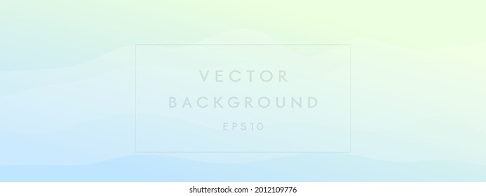 abstract wave fluid shapes minimalistic modern gradient  background combined pastel light colors. Trendy template for brochure business card landing page website. vector illustration eps 10