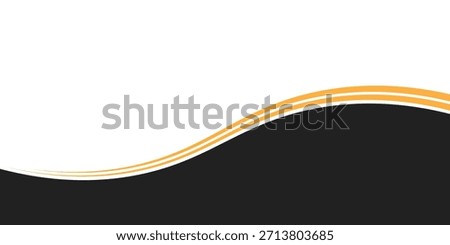 Abstract wave footers background illustration, vector illustration eps10