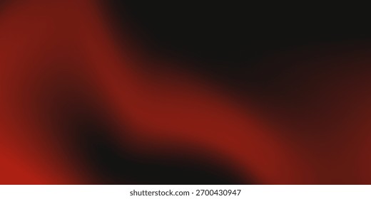 Abstract wave futuristic design of landing page. Modern retro gradient mesh dark concept website design 