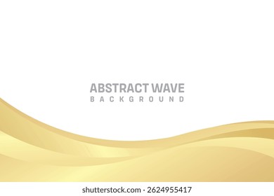 abstract wave gold background or wallpaper