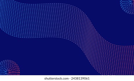 Diseño de fondo de color degradado de onda abstracta