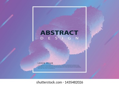 Abstract Wave Gradient Liquid Background