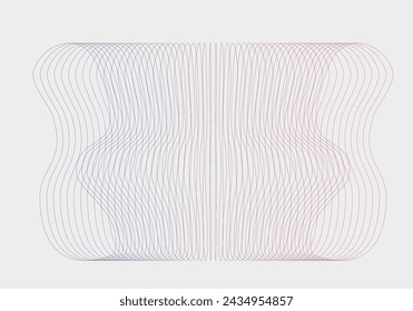 Fondo gráfico de onda abstracto, plantilla para presentación, web y diseño de impresión. Listo para usar el fondo.