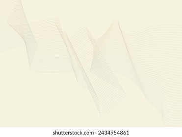 Abstract wave graphic background, template for presentation, web, and print design. Ready to use background.