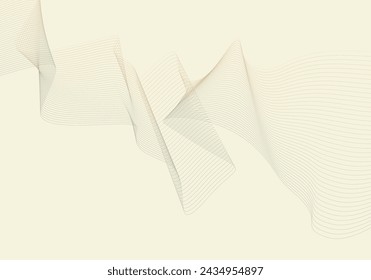Abstract wave graphic background, template for presentation, web, and print design. Ready to use background.