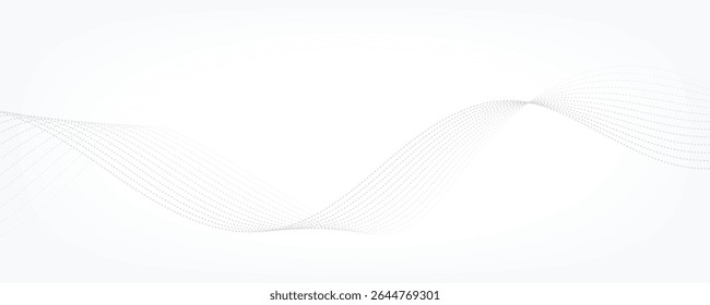 Abstract Wave of Gray Lines