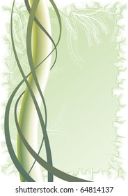 Abstrakter, grüner Hintergrund