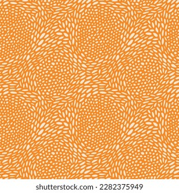 Abstract wave halftone black and white. Monochrome texture for printing on badges, posters, and business cards. Vintage pattern of dots randomly arranged