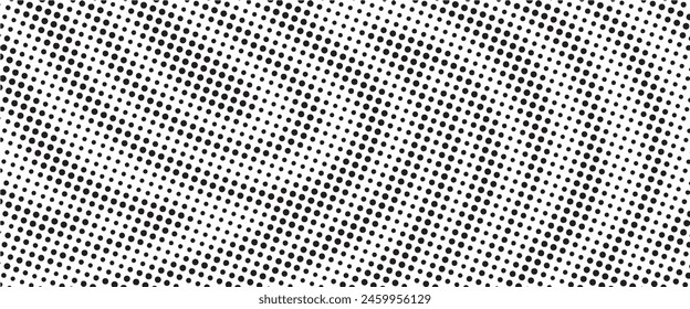 Abstractas onda semitono blanco y negro.