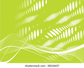 abstract wave halftone lines background