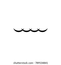 abstract wave icon vector