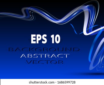 Abstract wave image background blue