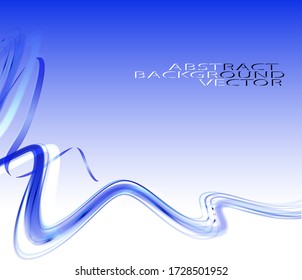 Abstract wave image background blue