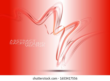 Abstract wave image background red
