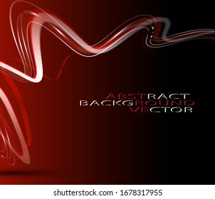 Abstract wave image background red