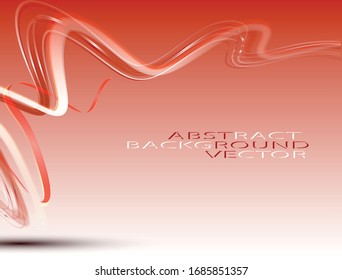 Abstract wave image background red