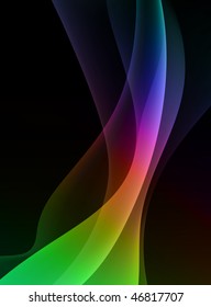 Abstract Wave Internet Background Original Vector Illustration