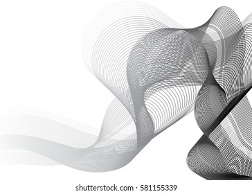 Abstract wave line 3d background_5-01