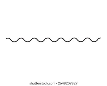 Plano de Fundo da Arte de Linha de Onda Abstrata