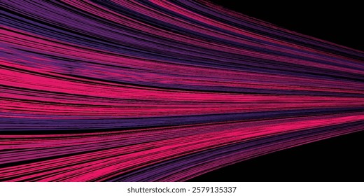 Abstract Wave Line Background with line art backdrop