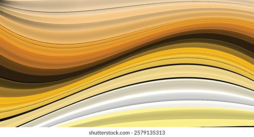 Abstract Wave Line Background with colorful line art backdrop for summer backdrop
