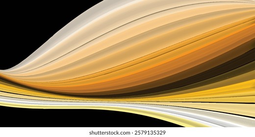 Abstract Wave Line Background with colorful line art backdrop for summer backdrop