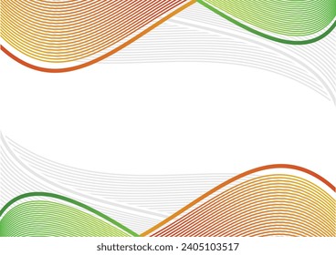 abstract wave line background design