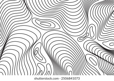 Diseño de fondo de línea de onda Abstractas