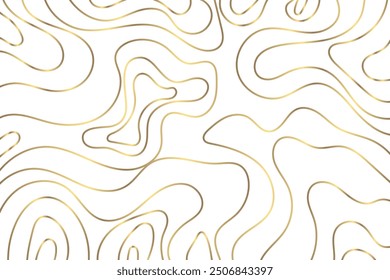 Abstract Wave Line Background Design