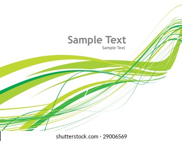 abstract wave line background, vector illustration