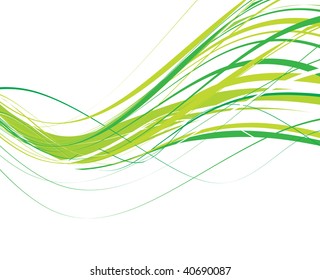 abstract wave line background , vector illustration