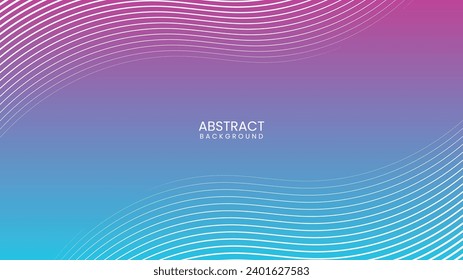 Abstract wave line blue purple background ,Brand new style for your business design ,blue purple gradation , gradient, dynamic line