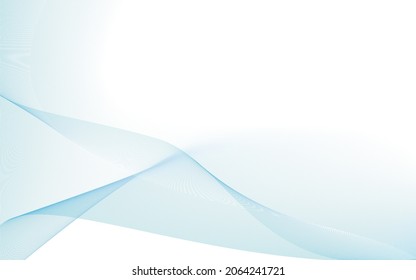 Resumen Color de la línea de onda Color del fondo del vector 