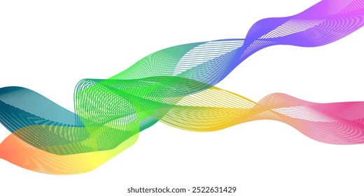 abstract wave line design, abstract wavy lines background
