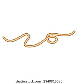 Abstract wave line illustration vector element