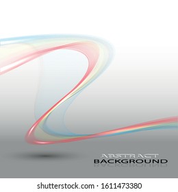 Abstract wave line image background