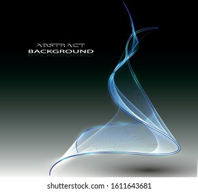 Abstract wave line image background