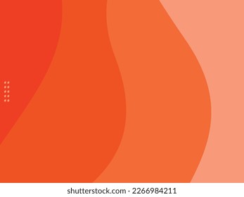 Abstract wave line landing page background design.