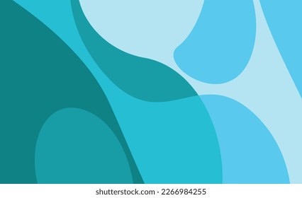 Abstract wave line landing page background design.