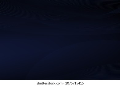 Abstract wave line linear background and empty space for text with technology concept in vector illustration