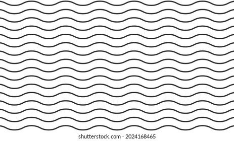 Abstract wave Line. Modern style texture. Repeat the dark color wave lines and white background.