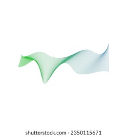 Elemento vector recolectable de la línea de onda abstracta
