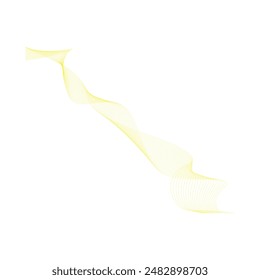 Abstract Wave Line Shape Vector Element