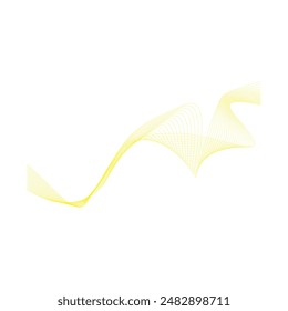 Abstract Wave Line Shape Vector Element
