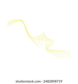 Abstract Wave Line Shape Vector Element