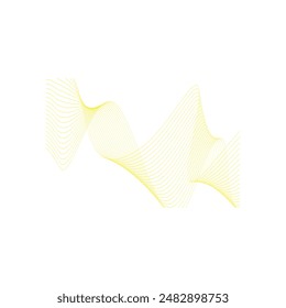 Abstract Wave Line Shape Vector Element