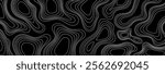 Abstract Wave line topography map background. Vector Illustration. Wallpaper